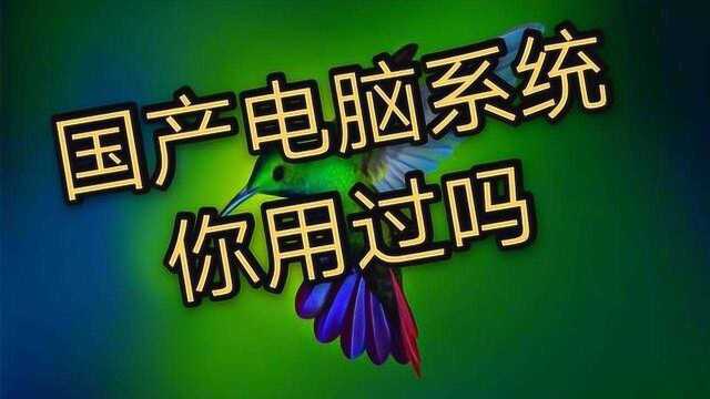 国产电脑操作系统 你用过吗 老司机初次体验被惊艳