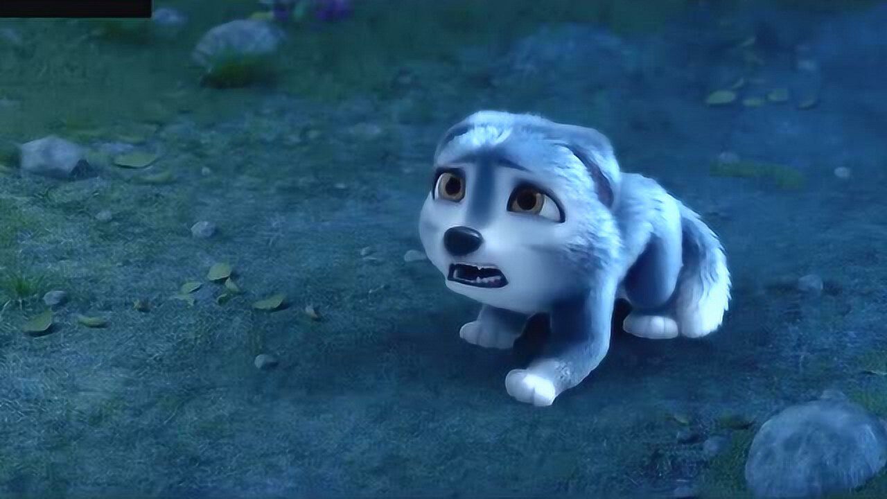 熊出没之原始时代:独眼狼很生气,它不喜欢飞飞跟人类在一起