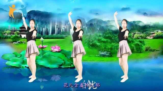 广场舞DJ《山谷里的思念》,舞步动感新颖,好听靓丽