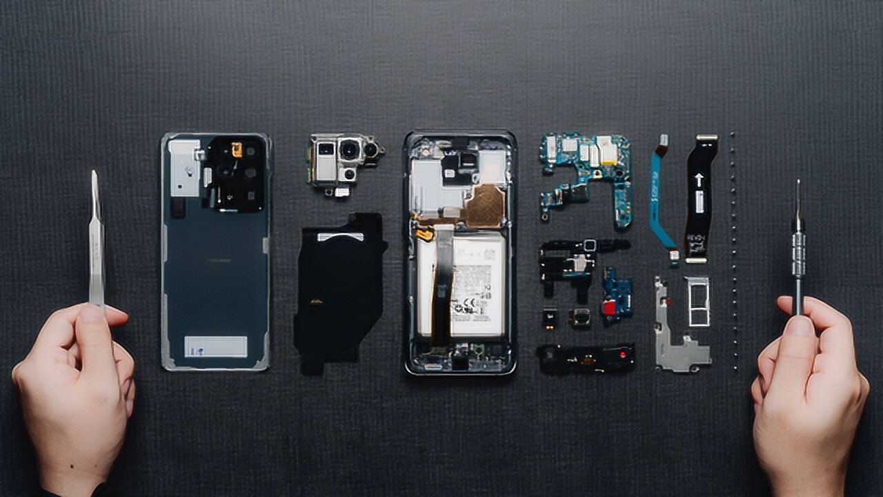 享拆三星s20ultra拆解拆得简单用得轻松