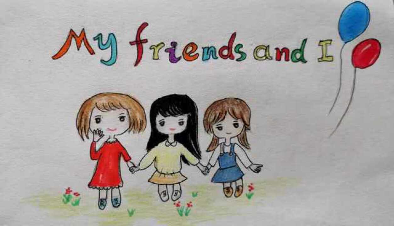 我和我的朋友英语绘本myfriendsandi