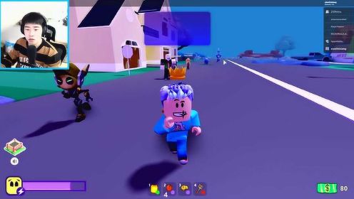 Roblox小偷故事模拟器：半夜坏人闯入家中！下水道决战发条怪物！