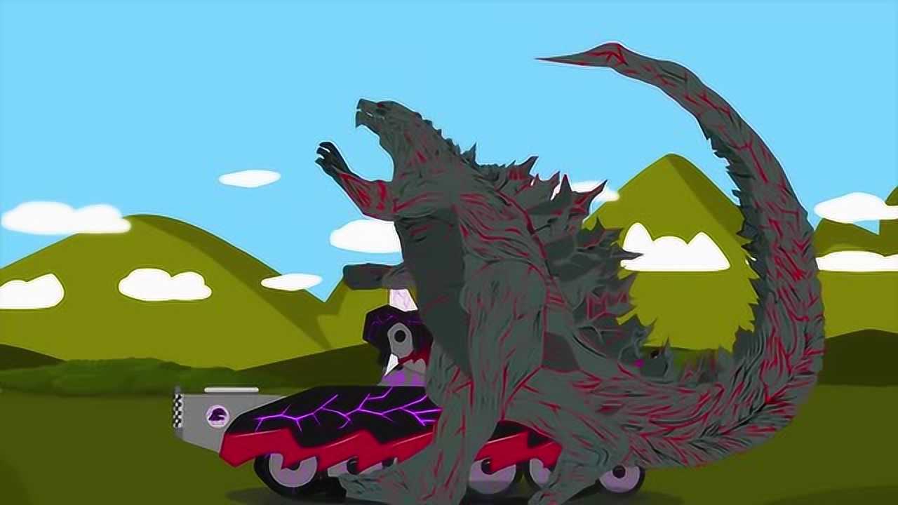 怪兽恐龙王国坦克惹怒了恐龙恐龙要将坦克的零件拆了