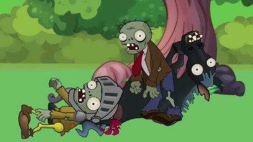 植物大战僵尸:僵尸摔的buqing