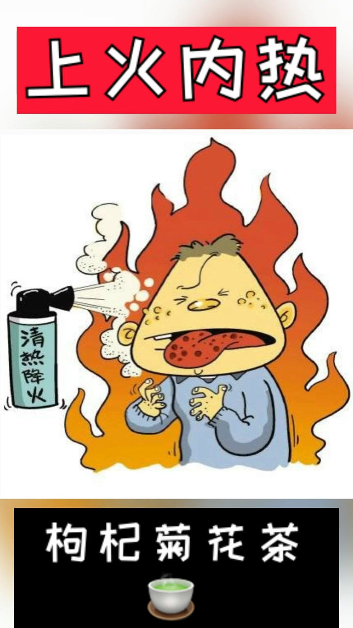 上火内热怎么办?喝枸杞菊花茶