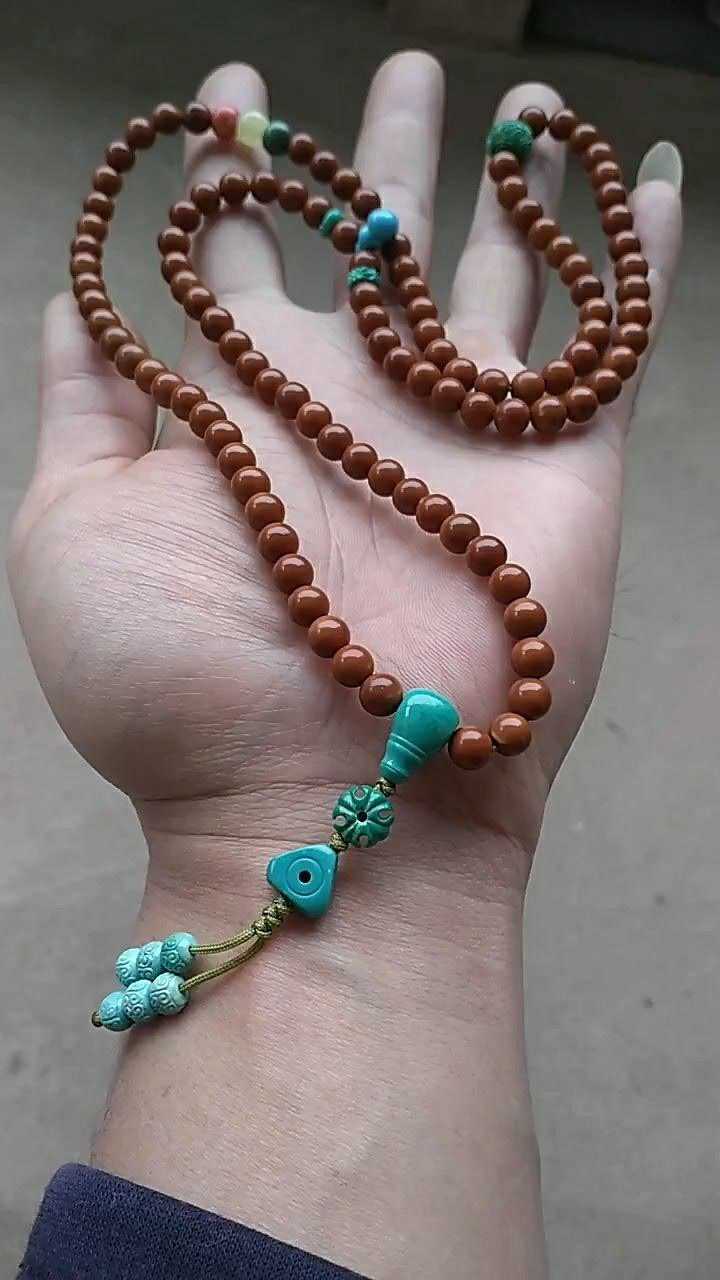 没想到桃核能做出这么好看的挂脖链师傅太厉害了