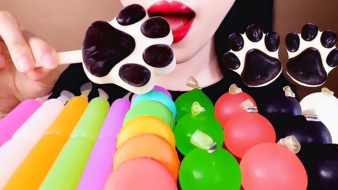 经典美食再现:可爱的大脚丫冰淇淋,有点不舍得享用