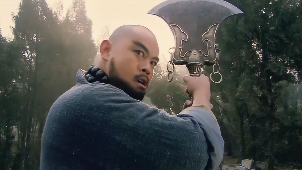 水浒传:鲁智深腹中空无一物,打不过酒足饭饱的恶贼,机智开溜!