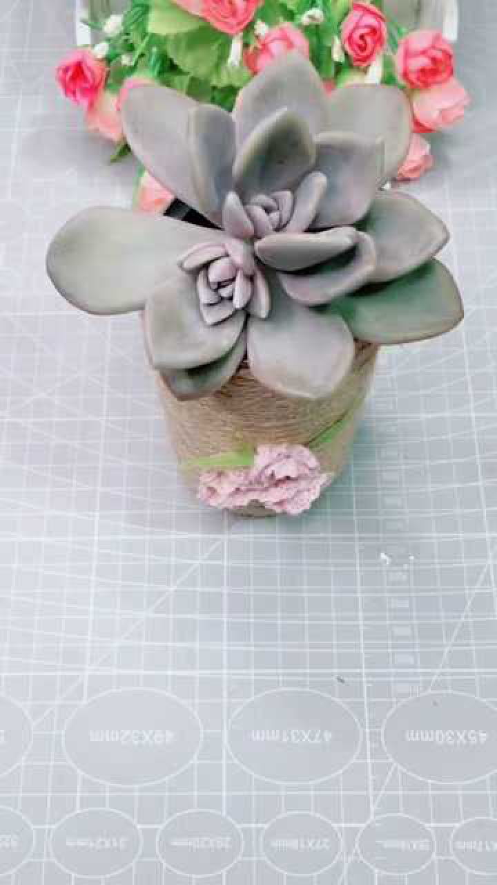 八宝粥盒子不要扔,可以做一个花盆