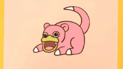 多乐儿童画287呆呆兽怎么画一起来看看