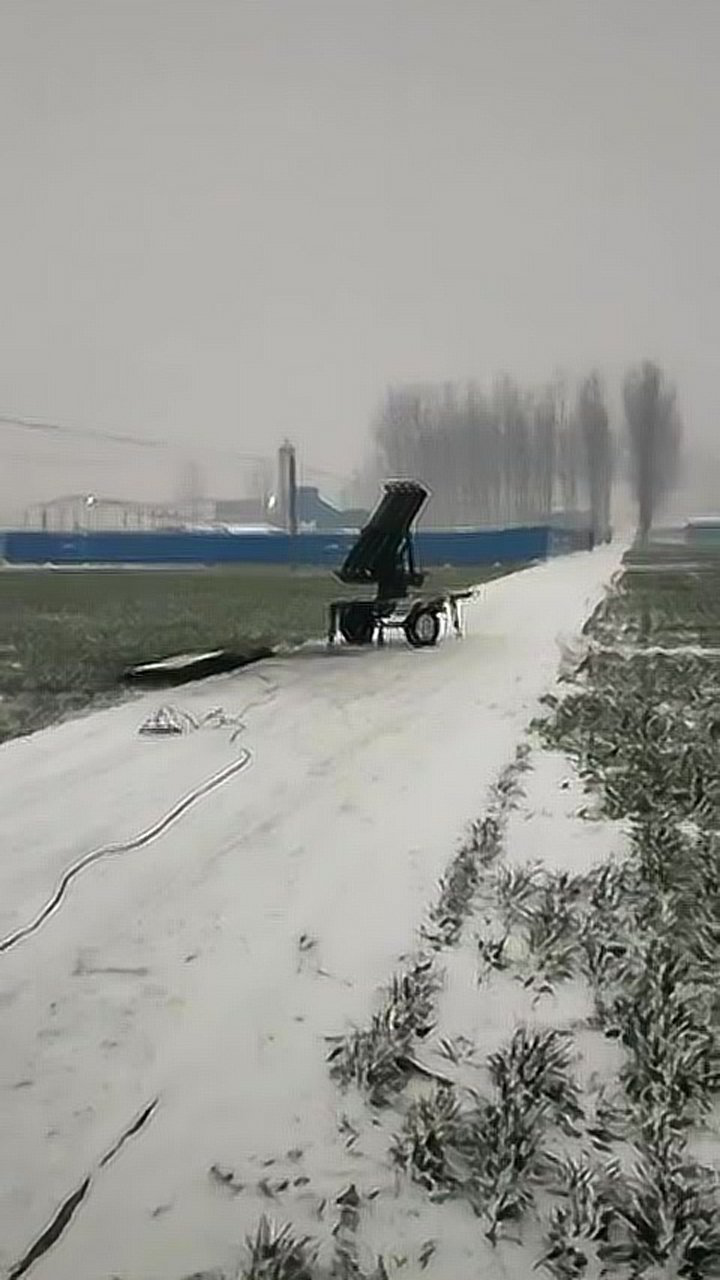 人工降雪炮弹已发射郑州许昌的小伙伴注意接收大雪或者雨夹雪