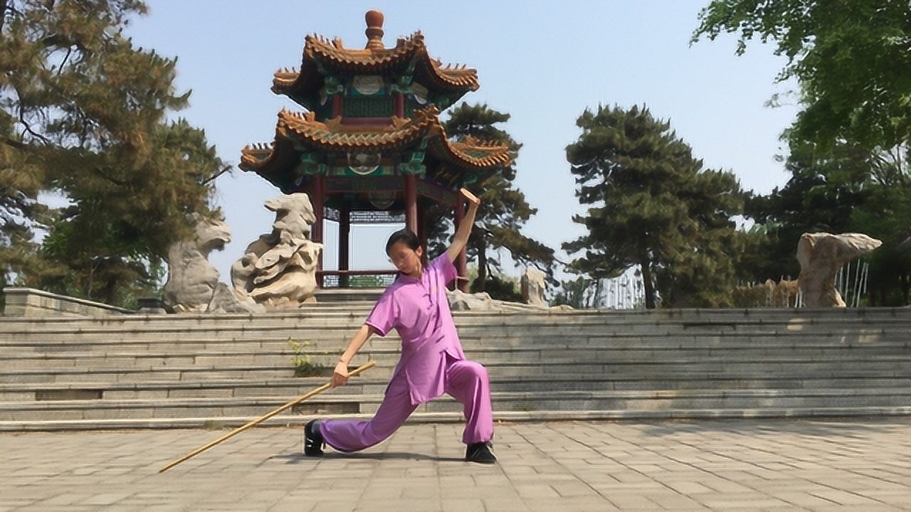 鞭杆《五阴七手十三法》—禅武门 无邪