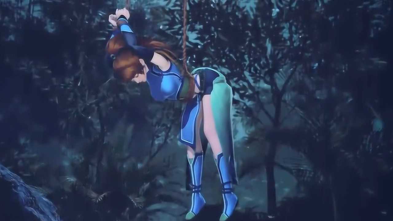 妖神记肖凝儿被捆绑在森林里还好聂离前来英雄救美