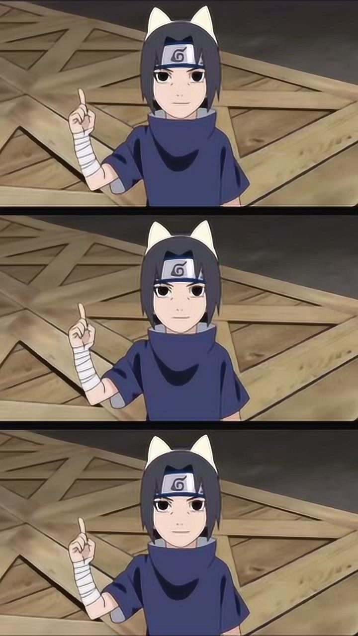 火影:鼬小时候和长大后区别也太大了吧!