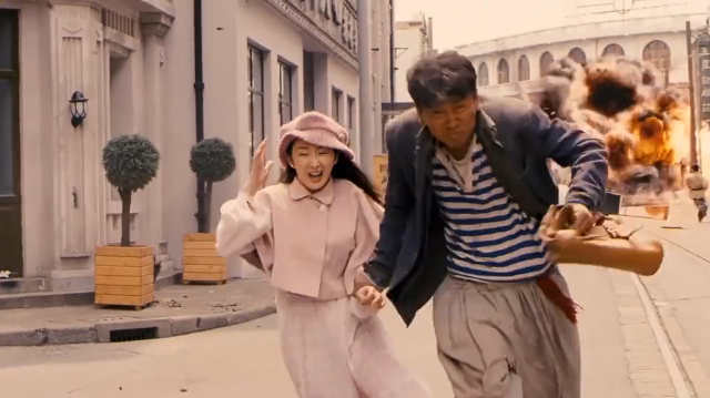 黄金大劫案:雷佳音出场就是喜剧,连被砖拍都这么搞笑