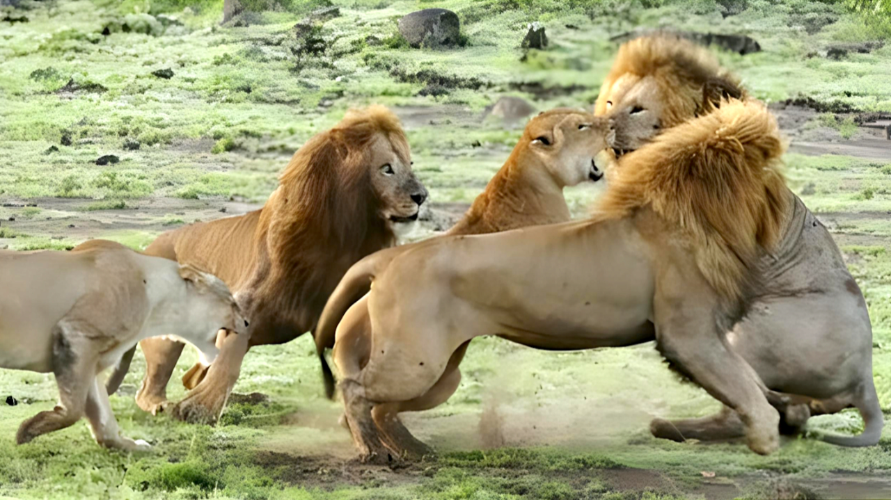 告急:孤儿寡母迎来浩劫,雄狮三兄弟杀气腾腾,强势入侵