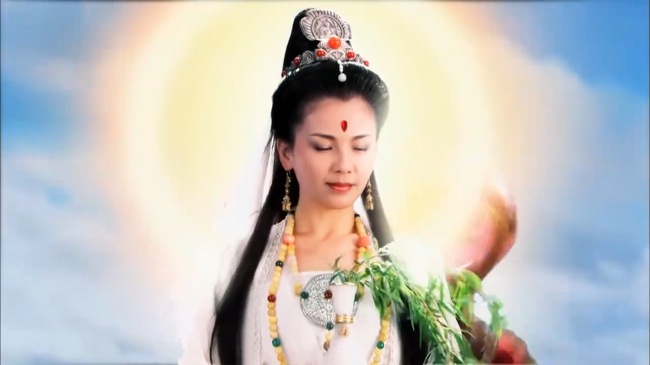 西游记:红孩儿抢观音莲花台,挑衅观音坐上去,下秒被天罡刀收服