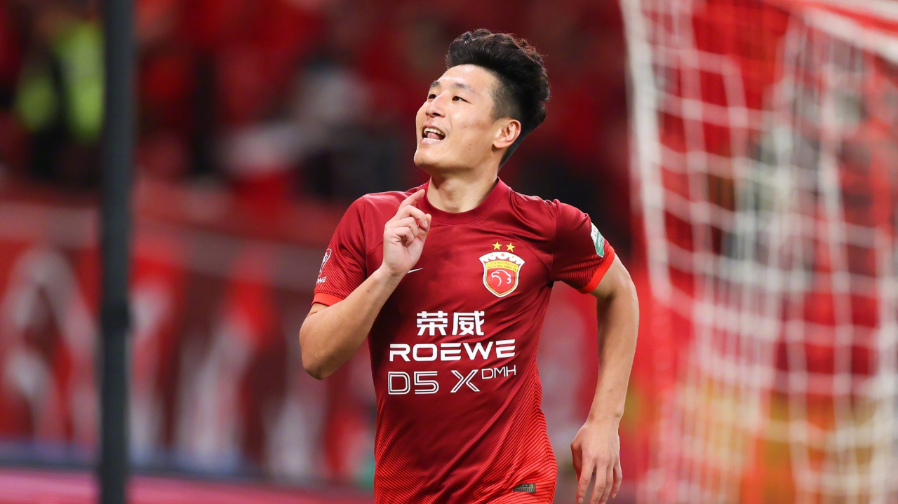 【中超】武磊两射一传,古斯塔沃梅开二度,海港主场大开杀戒击败亚泰!