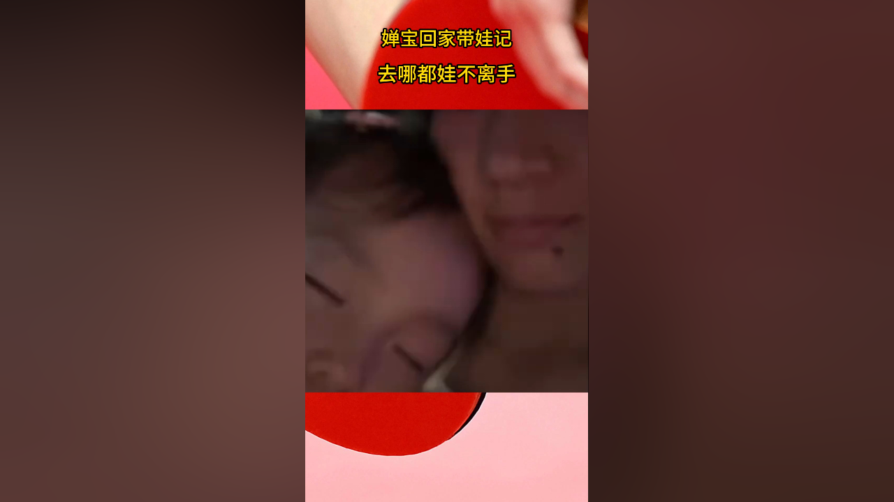 婵宝回家带娃记,去哪都娃不离手,这也太宠小侄女了吧