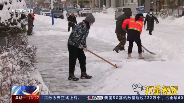 黑龙江:多地降雪,部分地区达到暴雪级别