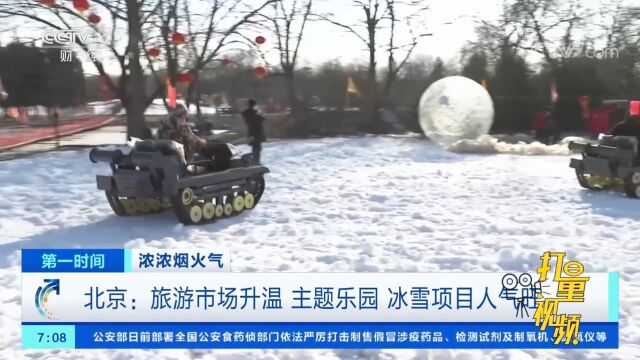 北京:旅游市场升温,主题乐园、冰雪项目人气旺