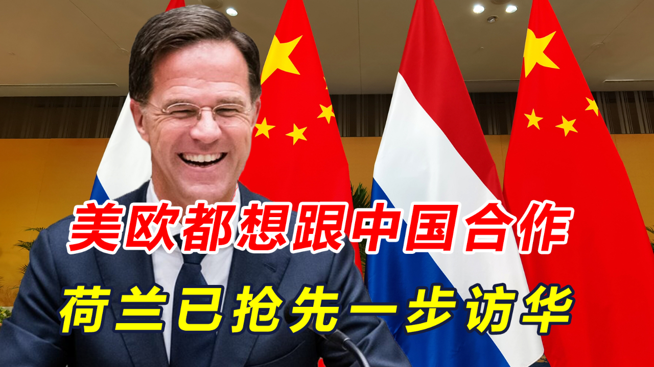 荷兰首相访华图片