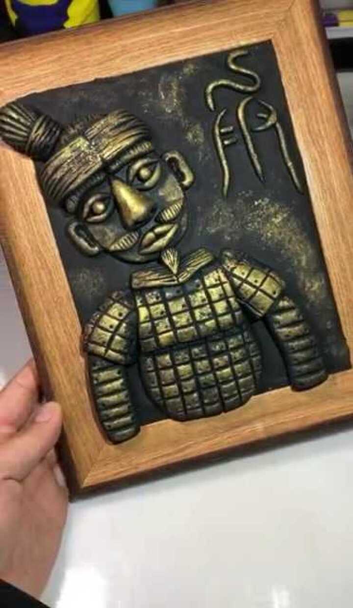 兵马俑铜板粘土教程