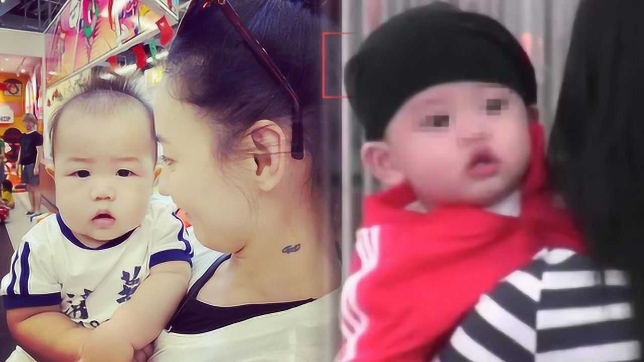 张柏芝晒三胎儿子正脸照,神似外公生父依然是谜