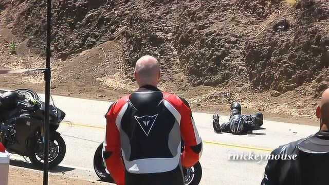 CBR1000 Highside Crash