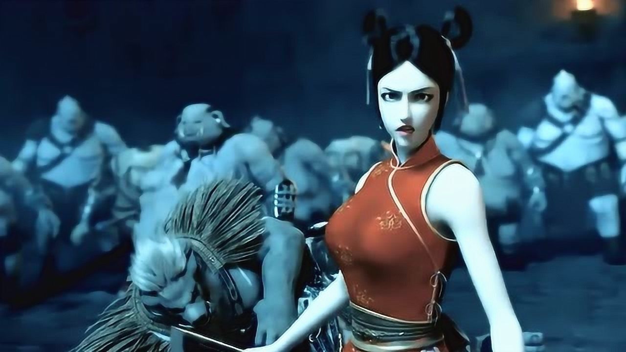 西行纪猪八戒的漂亮媳妇高翠兰拿出菜刀这场面好强大