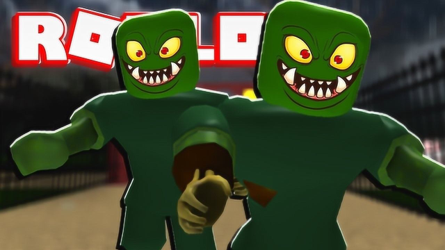 roblox僵尸进攻末日求生机枪大战巨型僵尸面面解说