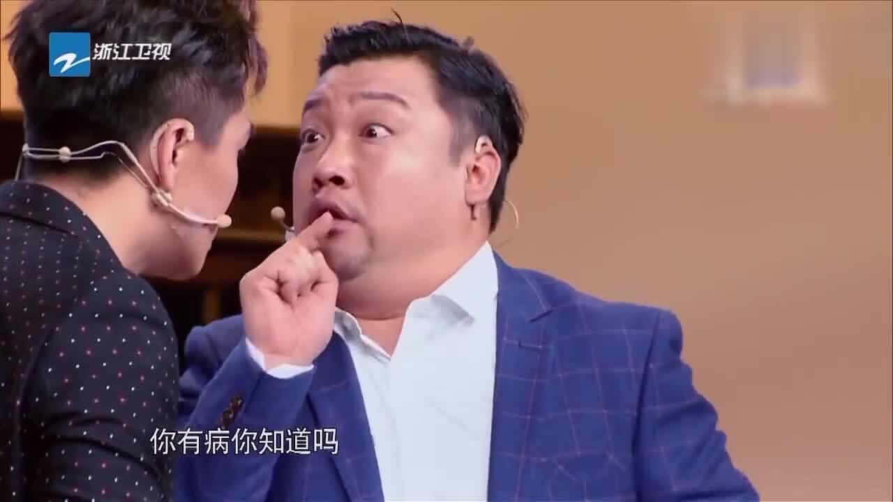 小品翟天临轻声呼唤baby化身天使贾冰却看不见