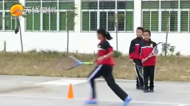 厉害!晋江永和:11岁女孩入选国家青少年网球预备队