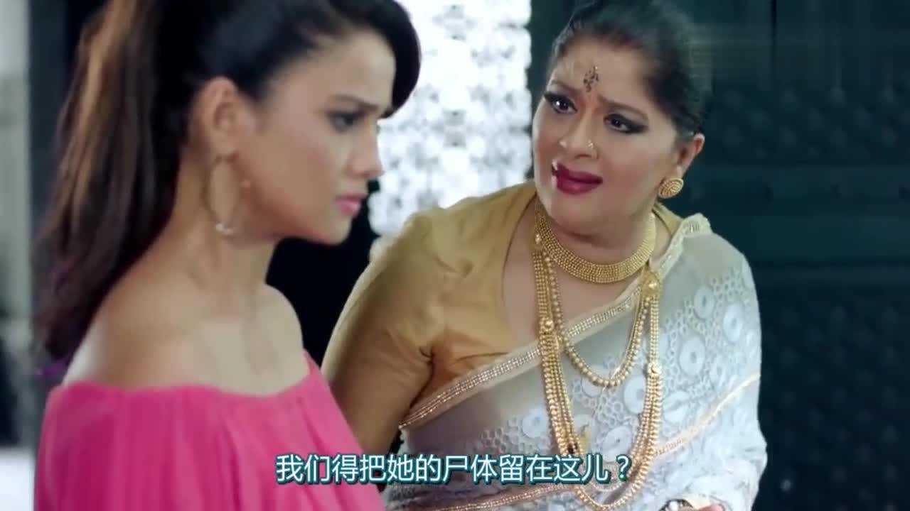 娜迦女蛇女召唤成千上万的蛇杀了女子为母亲和蓝蛇报仇