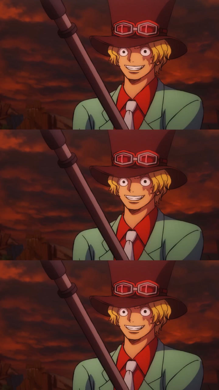 萨博的笑容好棒