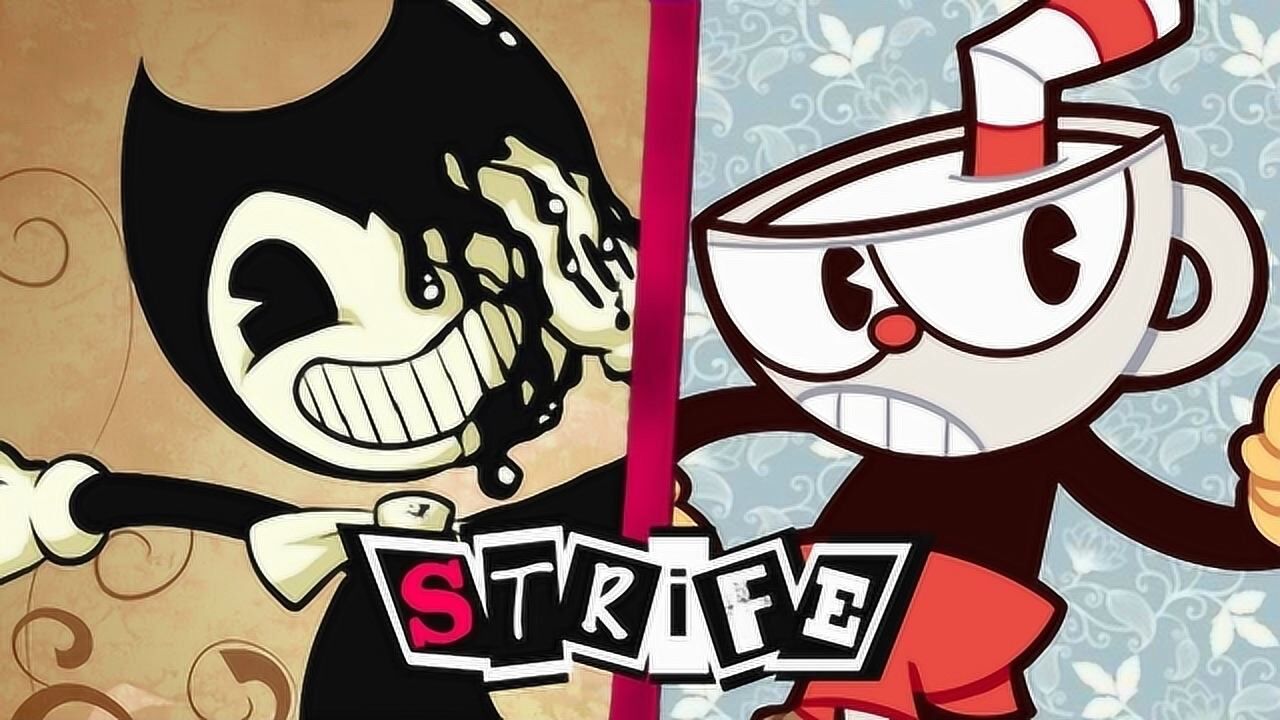 自制班迪和茶杯头动画精彩片段感谢观看