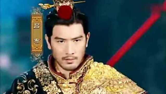 吕布不愧是三国第一猛将,手拿方天画戟,简直太帅了