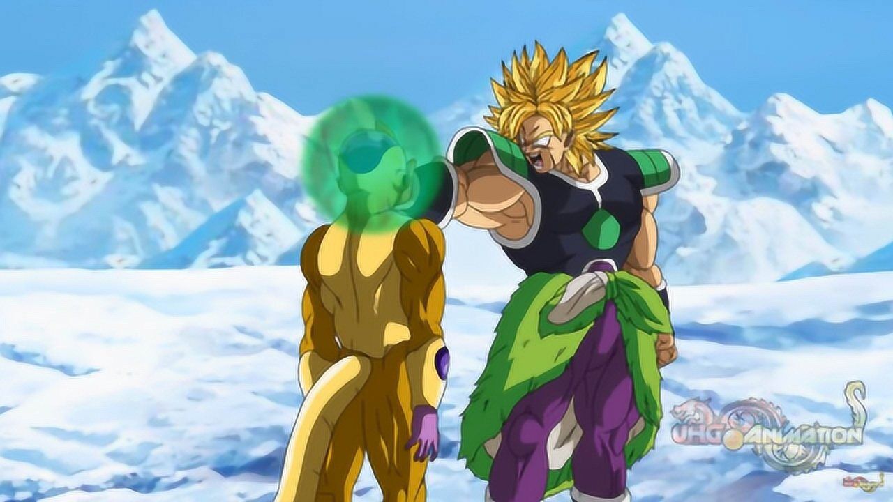 七龙珠黄金弗利萨vs布罗利大王被打得怀疑人生