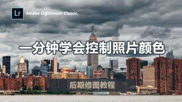 【Lightroom后期教程】一分钟学会控制照片颜色