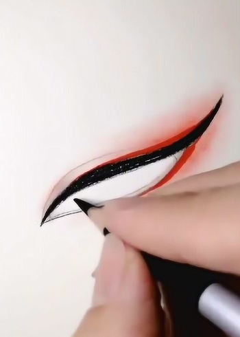 手绘教你手画戏子妆眼睛太妖媚这个教程你一看就会