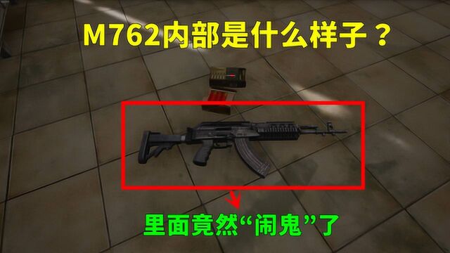 吃鸡小讲堂:M762内部真有零件吗?透视进去,发现竟“闹鬼”了!