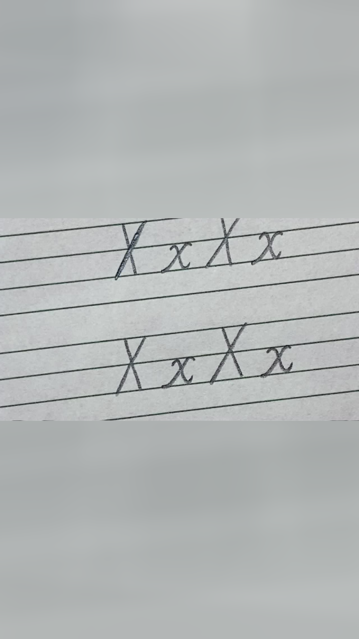 英语字母书写-国标体x x_腾讯视频