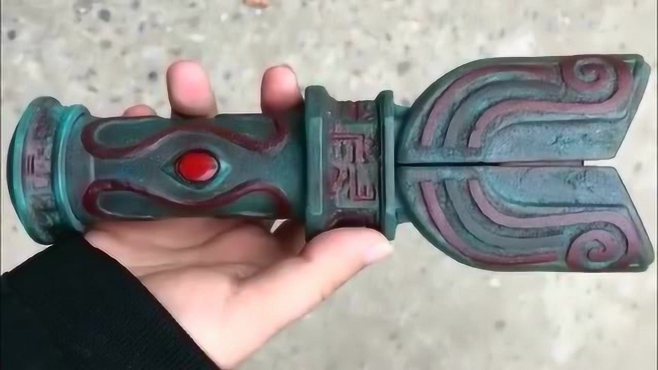 奥特曼的变身器这个青铜神光棒你知道是出自哪里吗