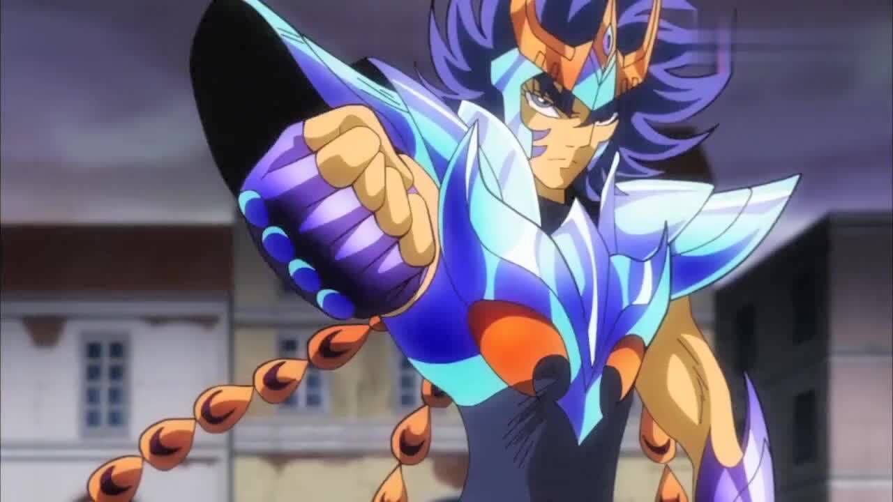 圣斗士精彩片段一辉霸气登场