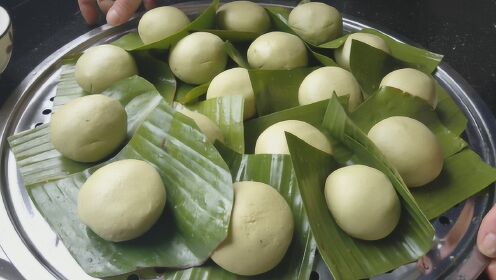 客家传统艾粄:家常做法简单好吃,一次做几十个,连吃6个还想吃