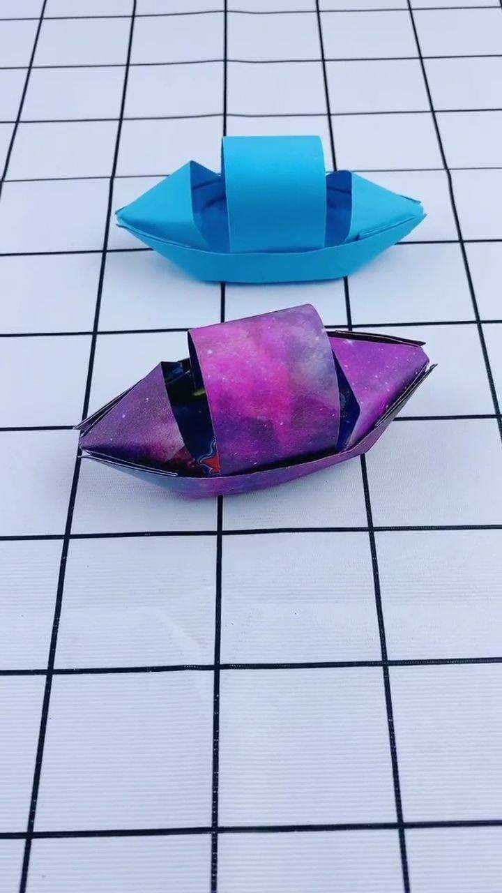 你知道这种船怎么叠吗