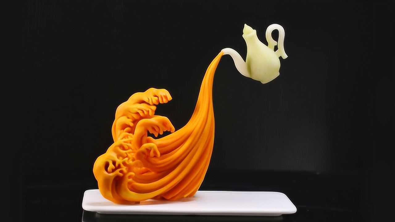 浪花--周毅食品雕刻高清视频教程