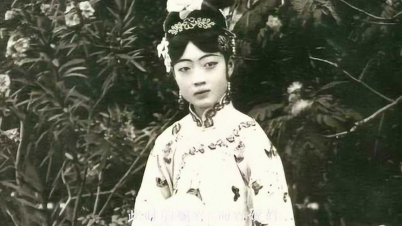末代皇后婉容的罕见彩色照第1张贵气十足第3张是刚进宫的她