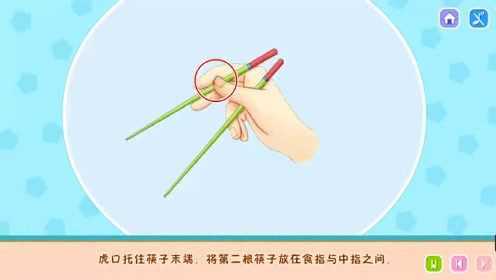 筷子的使用方法