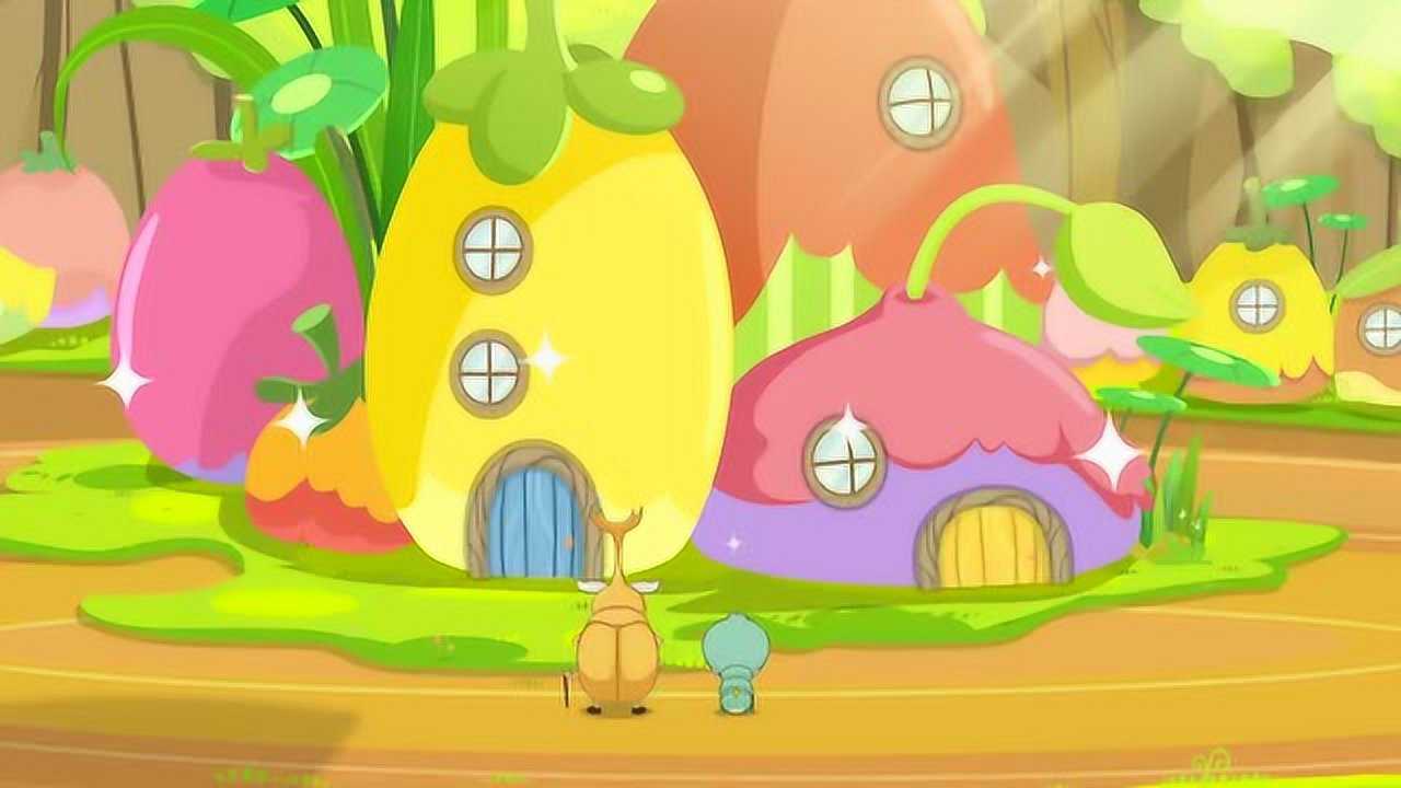 喜羊羊与灰太狼:这回小羊们建的房子让青虫们很满意,终于在鸟群来临前